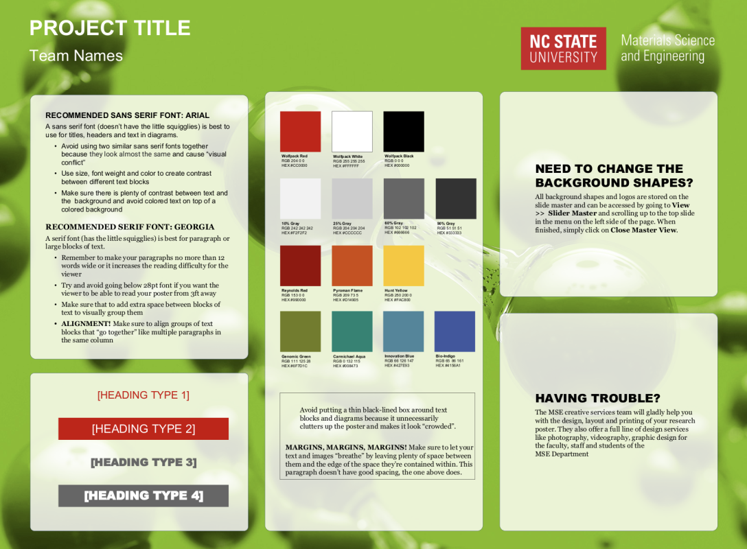 computational-material-science-poster-template-green