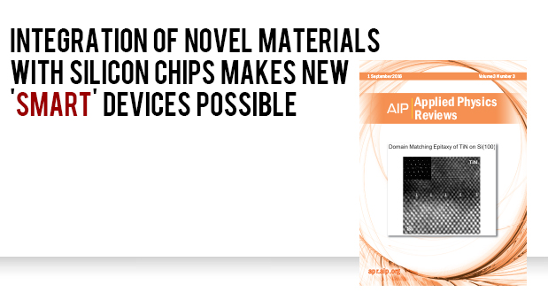 Integration of Novel Materials with Silicon Chips makes new 'smart' devices possible.