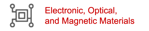 electronic, optical, magnetic, materials and icon
