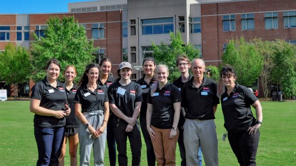 MSE staff and ambassadors at COE Open House